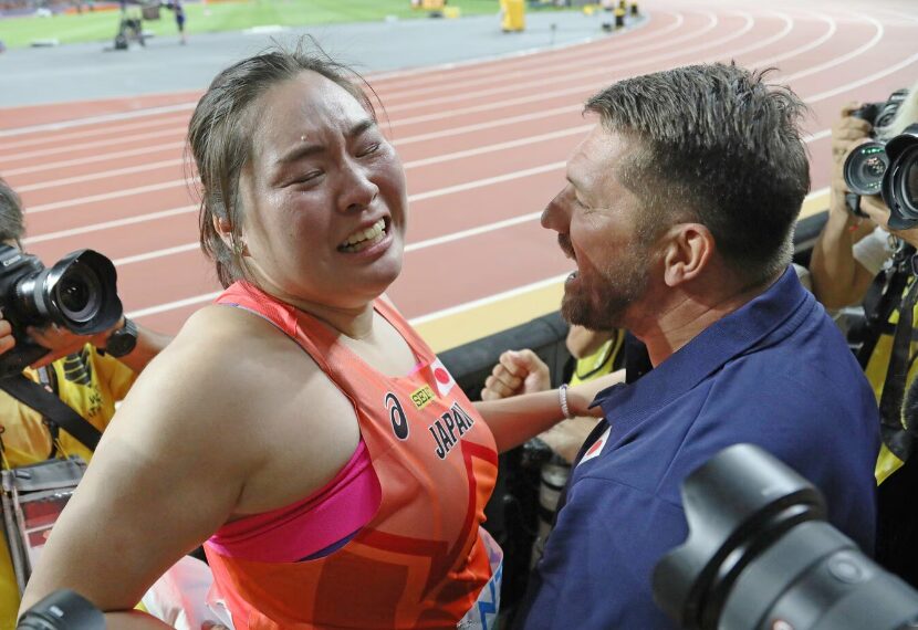 北口榛花選手　セケラックコーチ